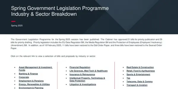 IR Agenda WF Sectors